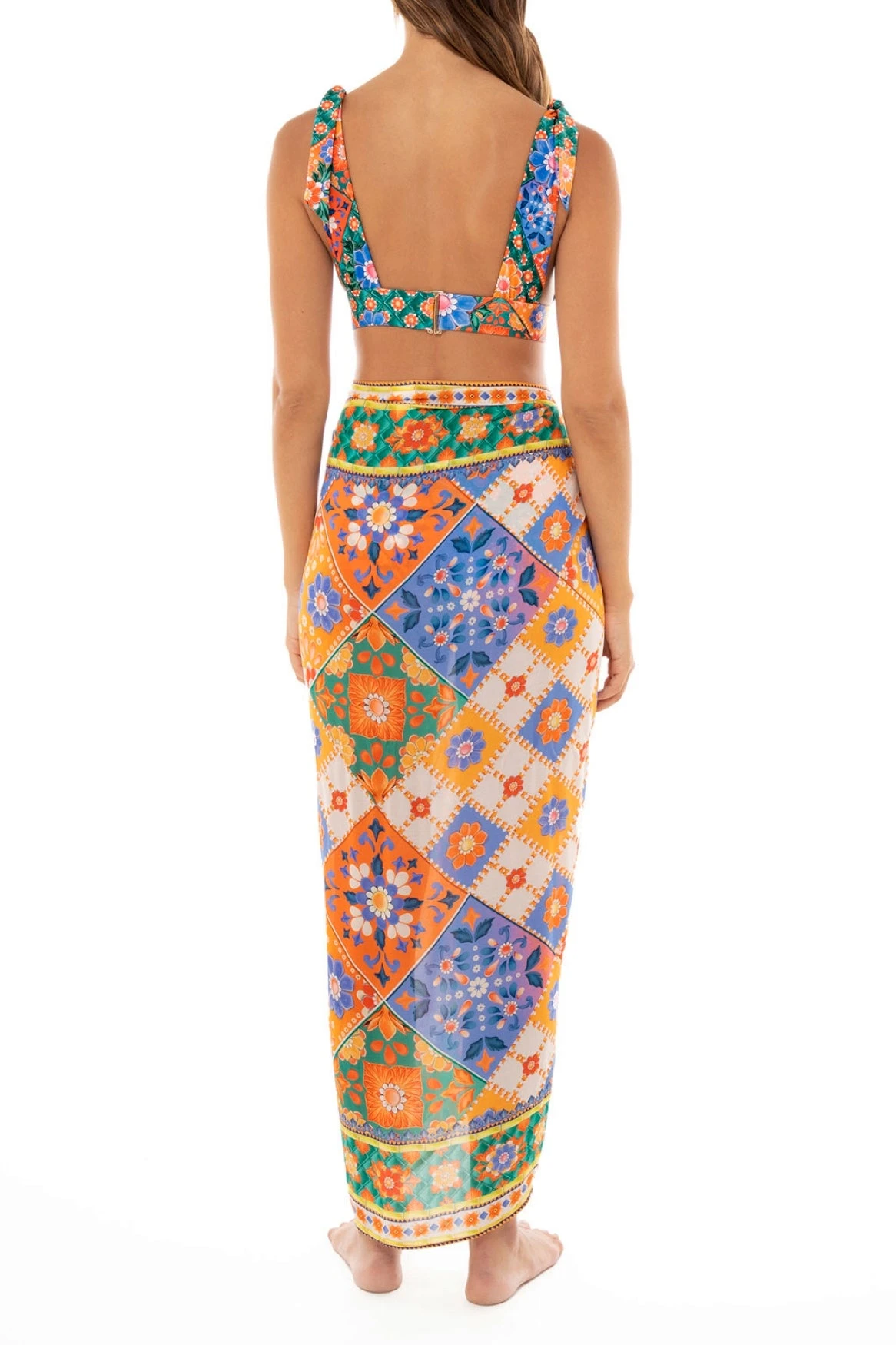 Marine Sarong Cover Up - Image 4